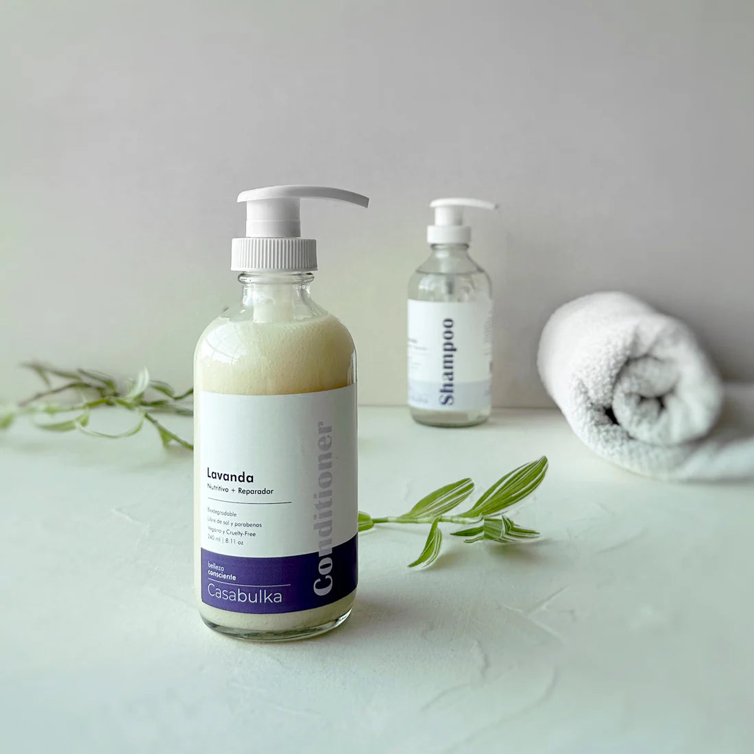 Acondicionador Líquido Lavanda Reparador 240 ml Casabulka