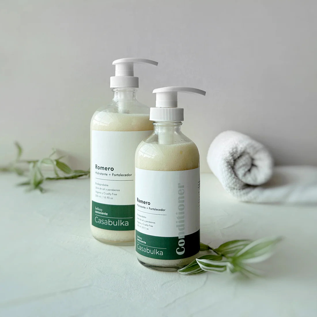 Acondicionador Líquido Romero Fortalecedor 240 ml Casabulka