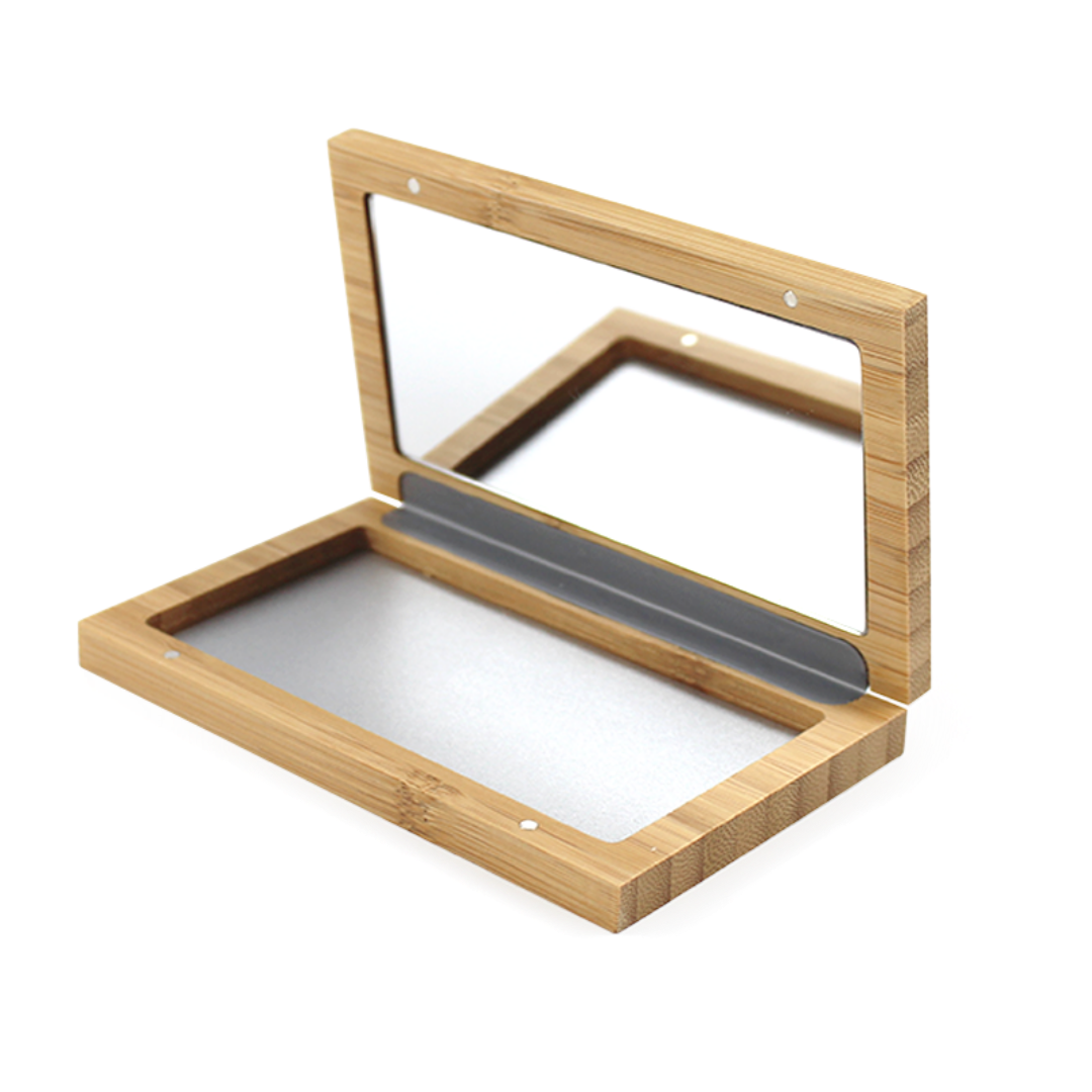 Caja De Bambu Zao Magnetica Con Espejo