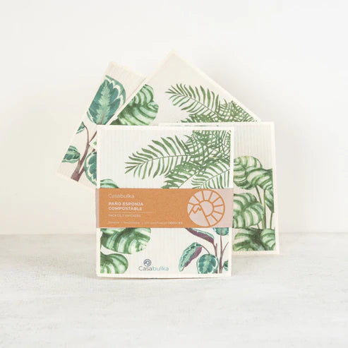 Set de 3 Paños Esponja Compostable