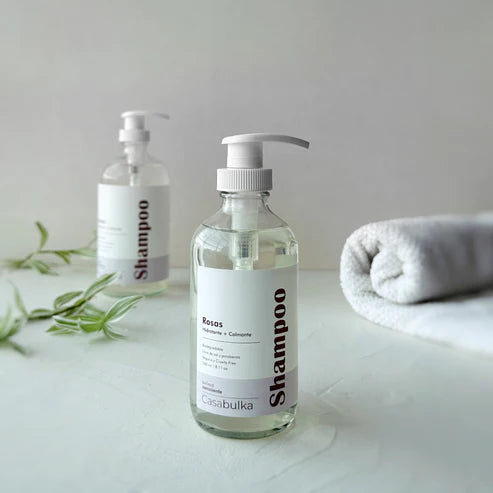 Shampoo Líquido Rosas Hidratante 240 ml Casabulka